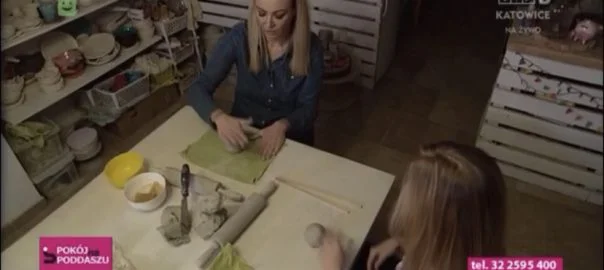 WIZYTA TVP3 KATOWICE W PRACOWNI
